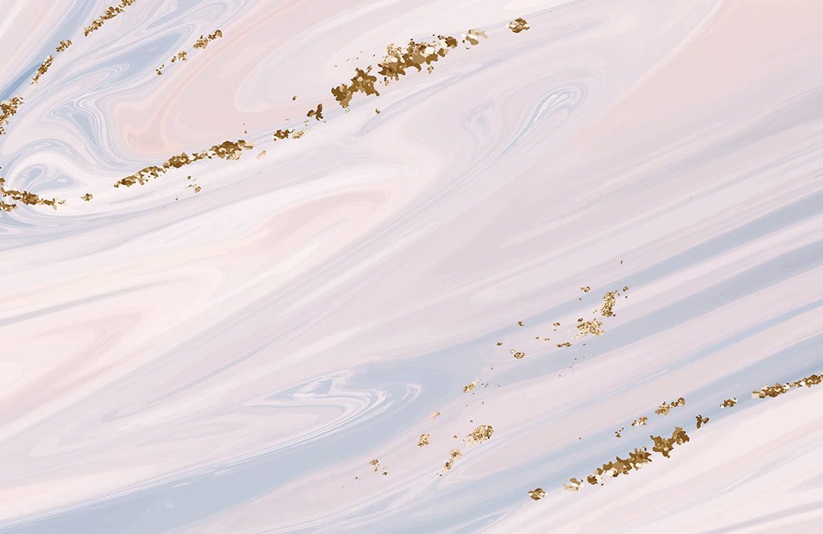 Luxurious Gold and Pastel Marble Effect Modern Mural Wallpaper Design