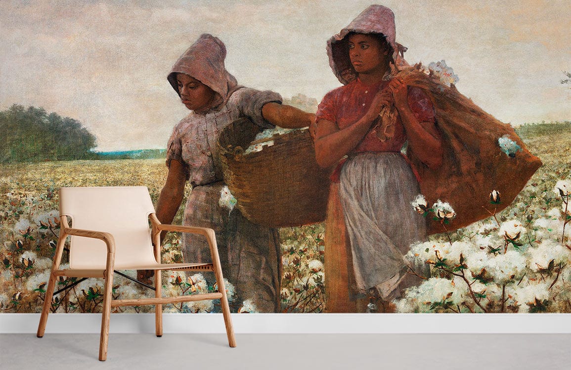 The Cotton Pickers Wallpaper Mural