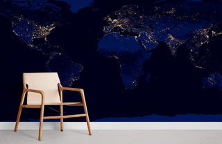 USA at Night ll Wallpaper Mural