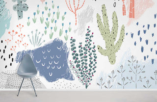 Various Plants Wallpaper Mural