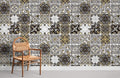 Mixed Pattern Wallpaper Mural