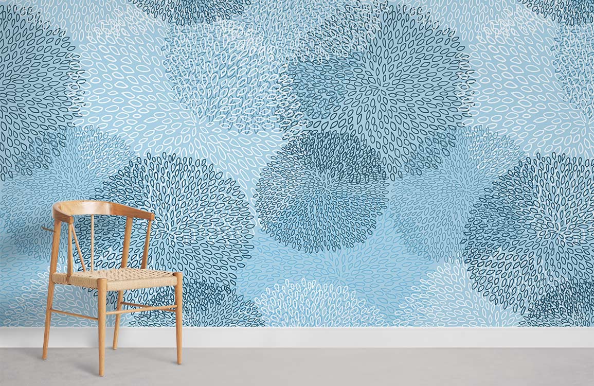 Seamless Pattern Abstract Mural Wallpaper
