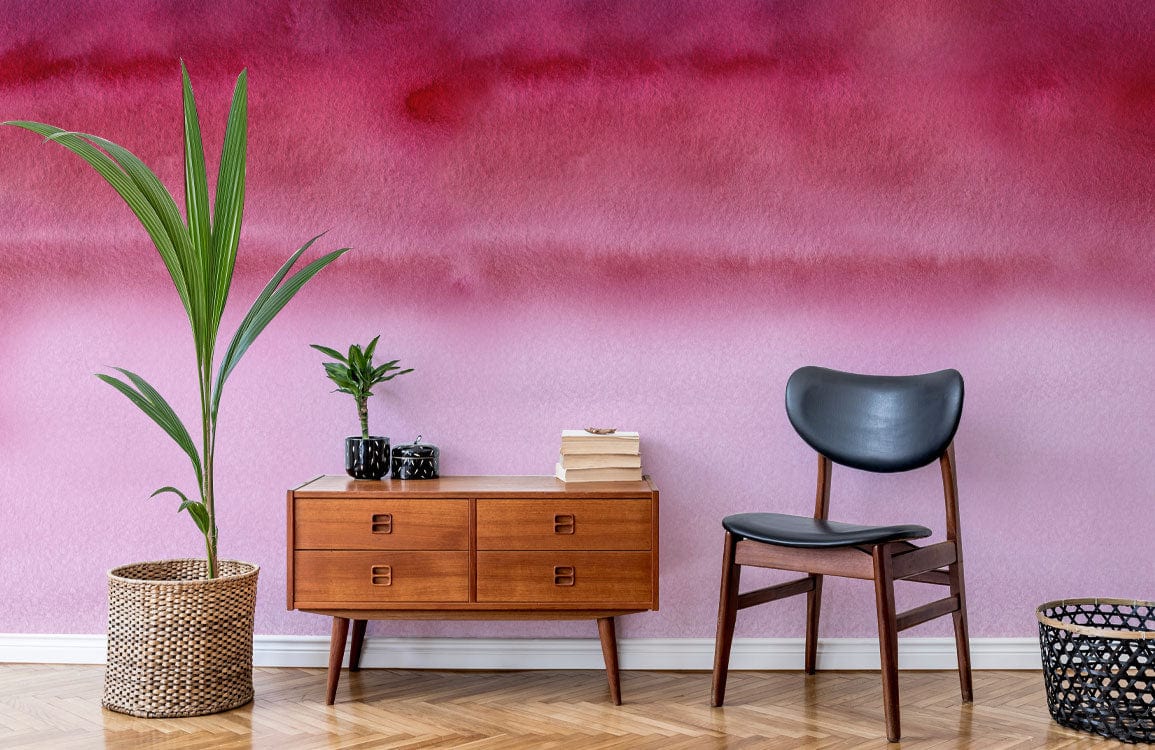 Abstract Watercolor Painted Wallpaper Mural