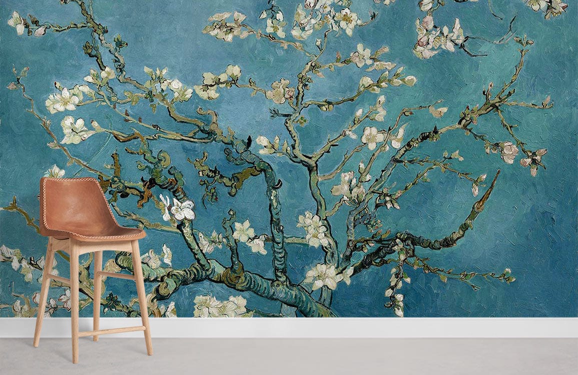 Almond Blossom Flower Photo Murals Room