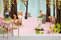 Animal Homes Wallpaper Mural