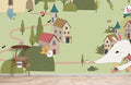 Animal Homes Wallpaper Mural