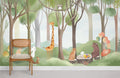 Forest Picnic Wallpaper Mural