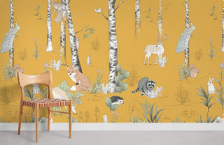 Forest Animals Wallpaper Mural
