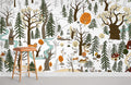 Forest Diary II Wallpaper Mural
