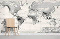 Annual Rainfall Distribution Wallpaper Mural