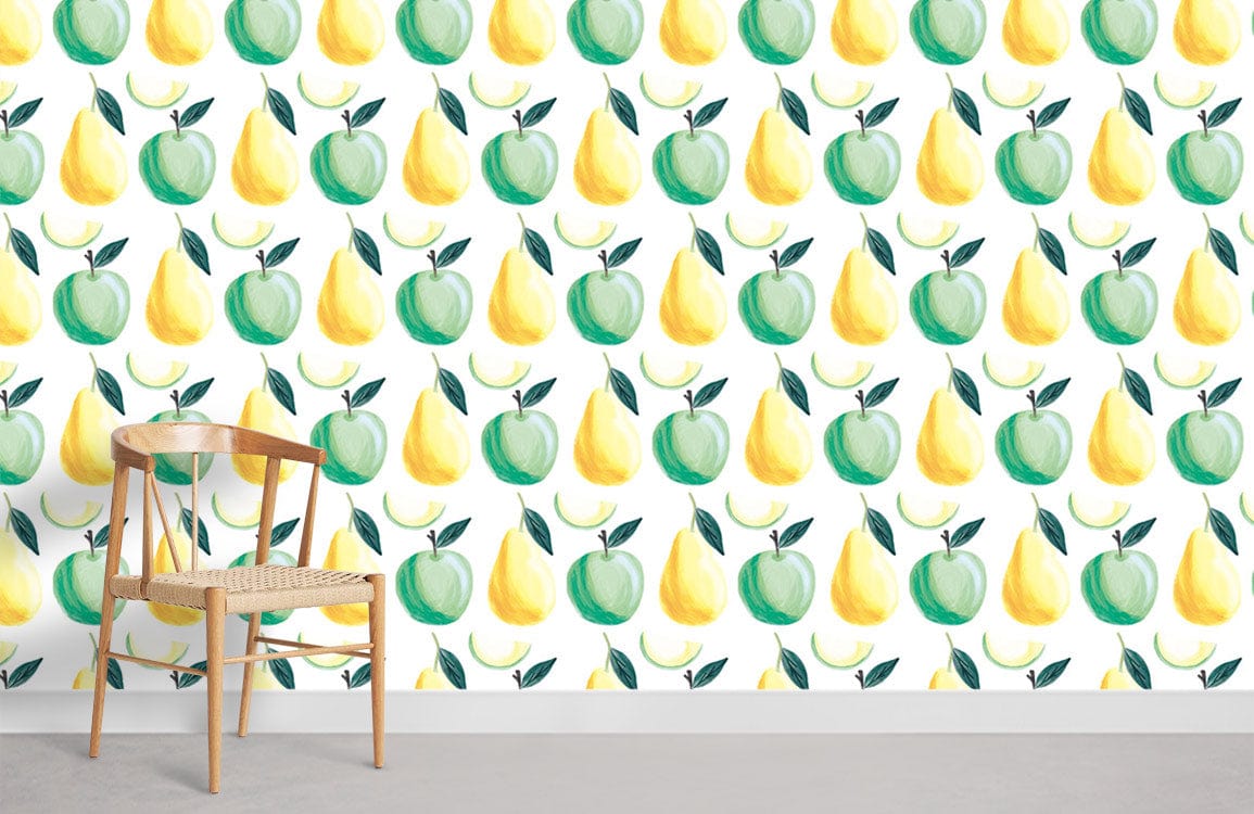 Apples and Pears Photo Murals Room