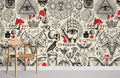 Archiac Religious Secret Wallpaper Mural