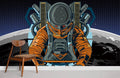 Astronaut Strength Wallpaper Mural
