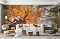 Autumn Maple Sky Wallpaper Mural