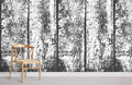 Black Blocks Wallpaper Mural