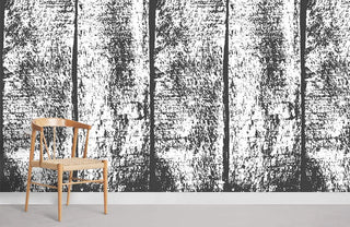 Black Blocks Wallpaper Mural