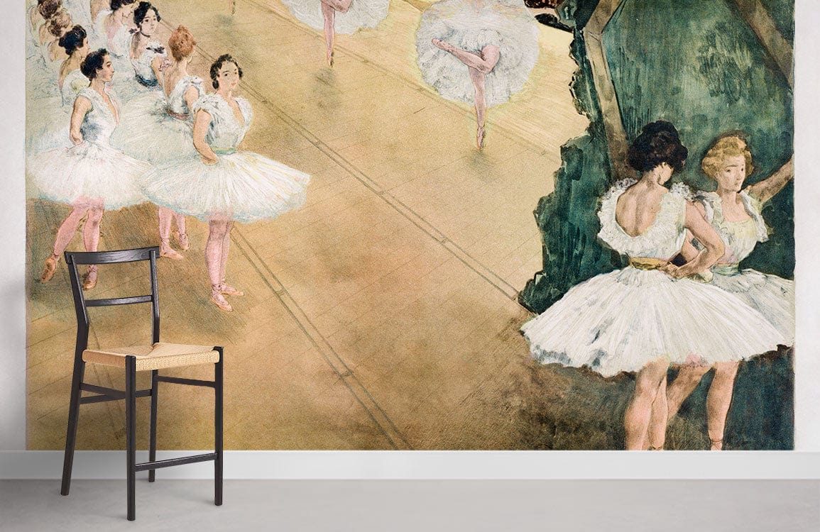 Ballet Dancers Wallpaper Mural Room