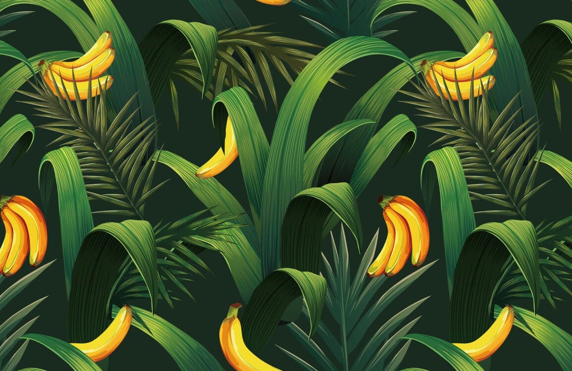 Banana Wallpaper Mural