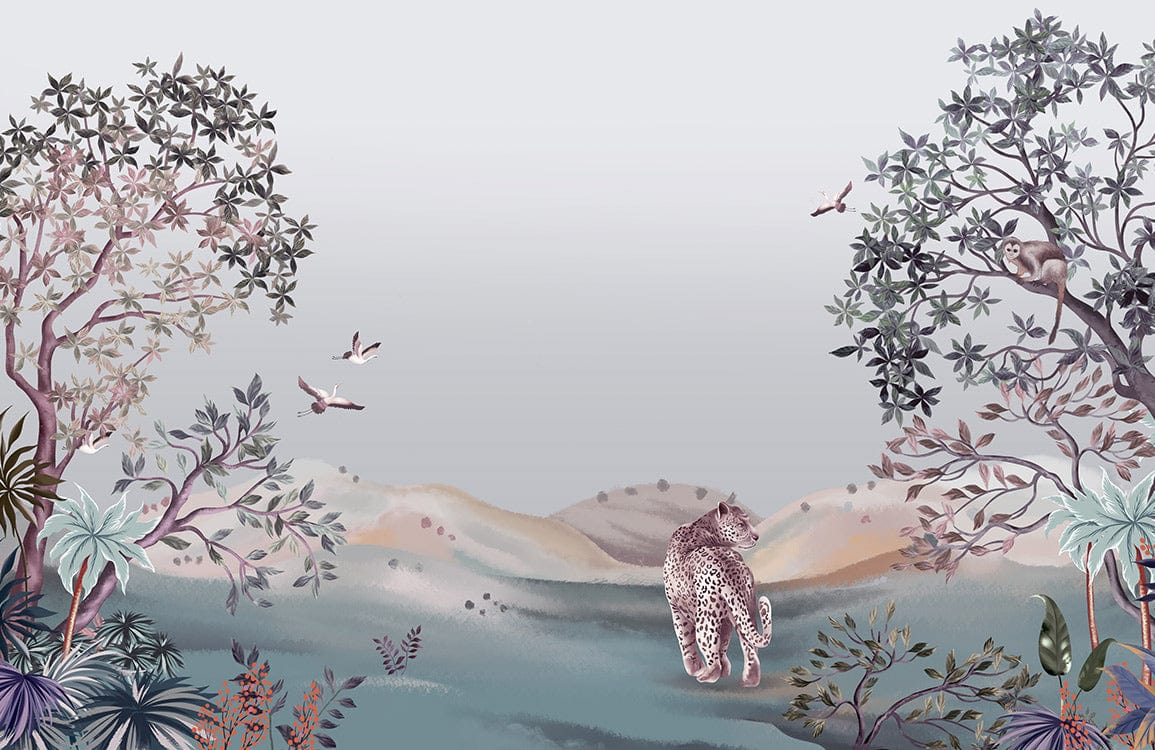 Beast & Garden Ⅱ Wallpaper Mural Hallway