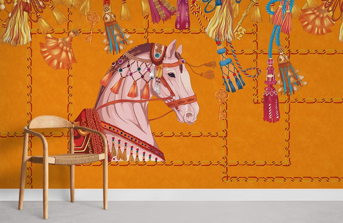 Beautiful Horse Wallpaper Mural Room