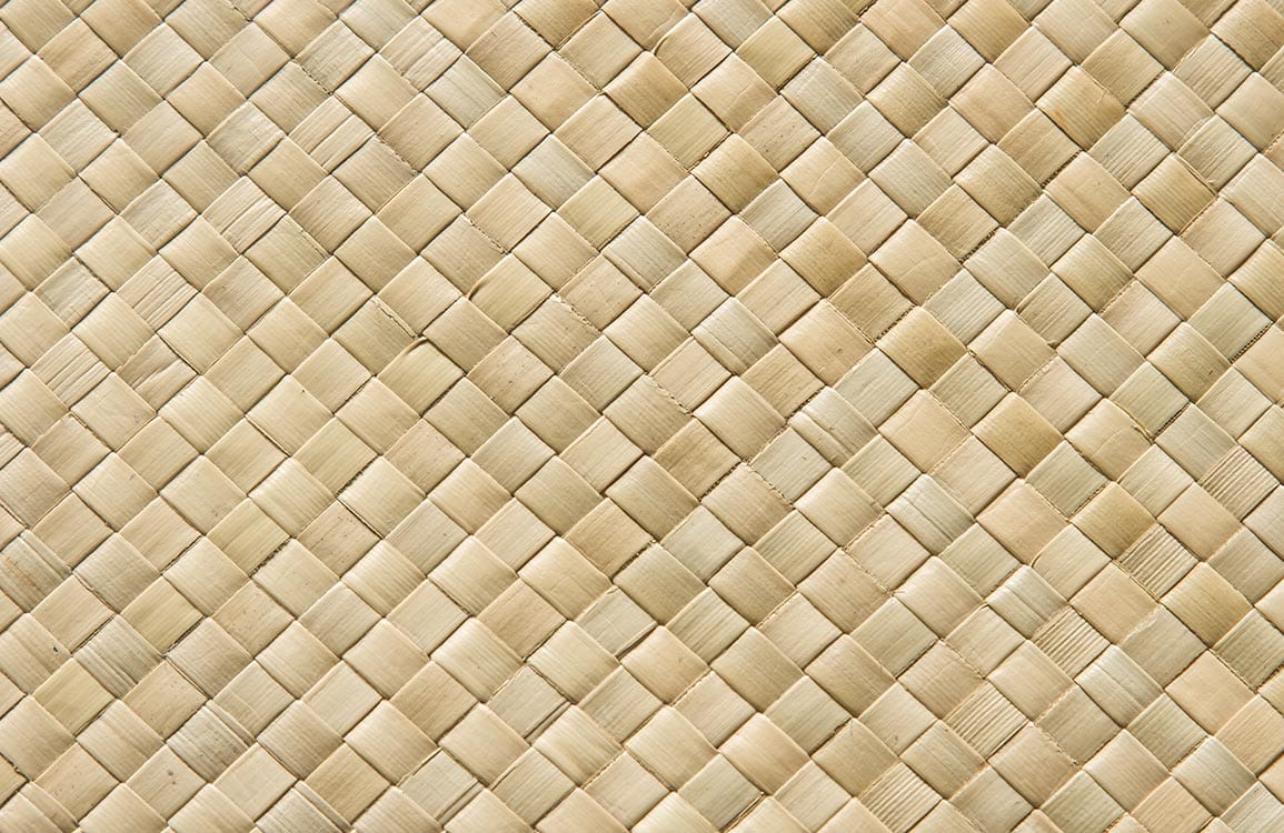 Natural Woven Bamboo Texture Wallpaper in Beige for Rustic Elegance Decor