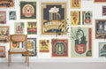 Beer Cups Stamp Wallpaper Mural