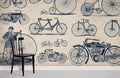 Bicycle Revolution Wallpaper Mural