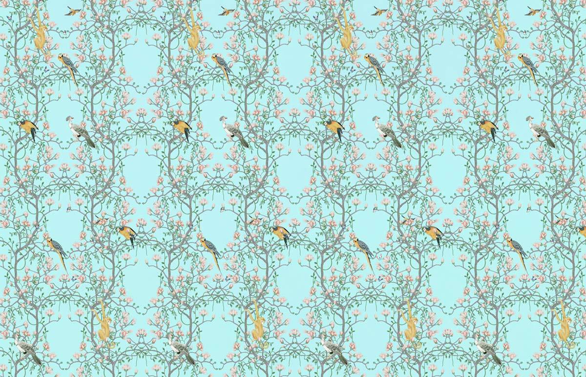 Branch Life Wallpaper Mural