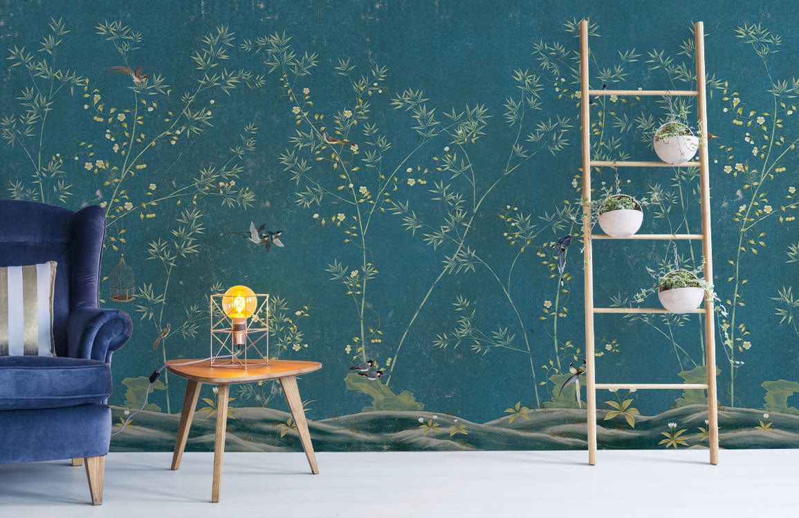 Birds Habitats Wallpaper Mural