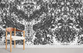 Black Trace Wallpaper Mural