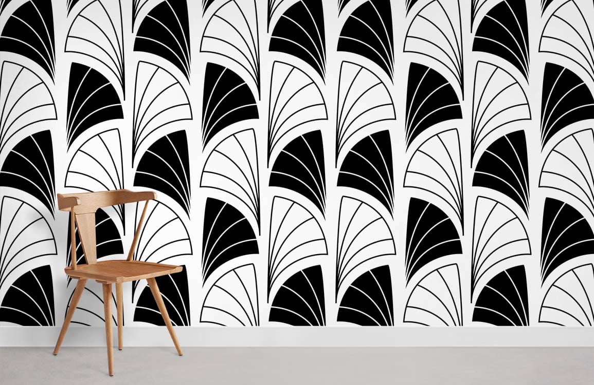 Black & White Wallpaper Mural