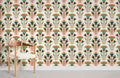 Bloomy Celosia Wallpaper Mural