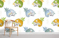 Colourful Lizard Wallpaper Mural