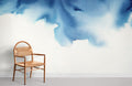 Blue Ink Wallpaper Mural