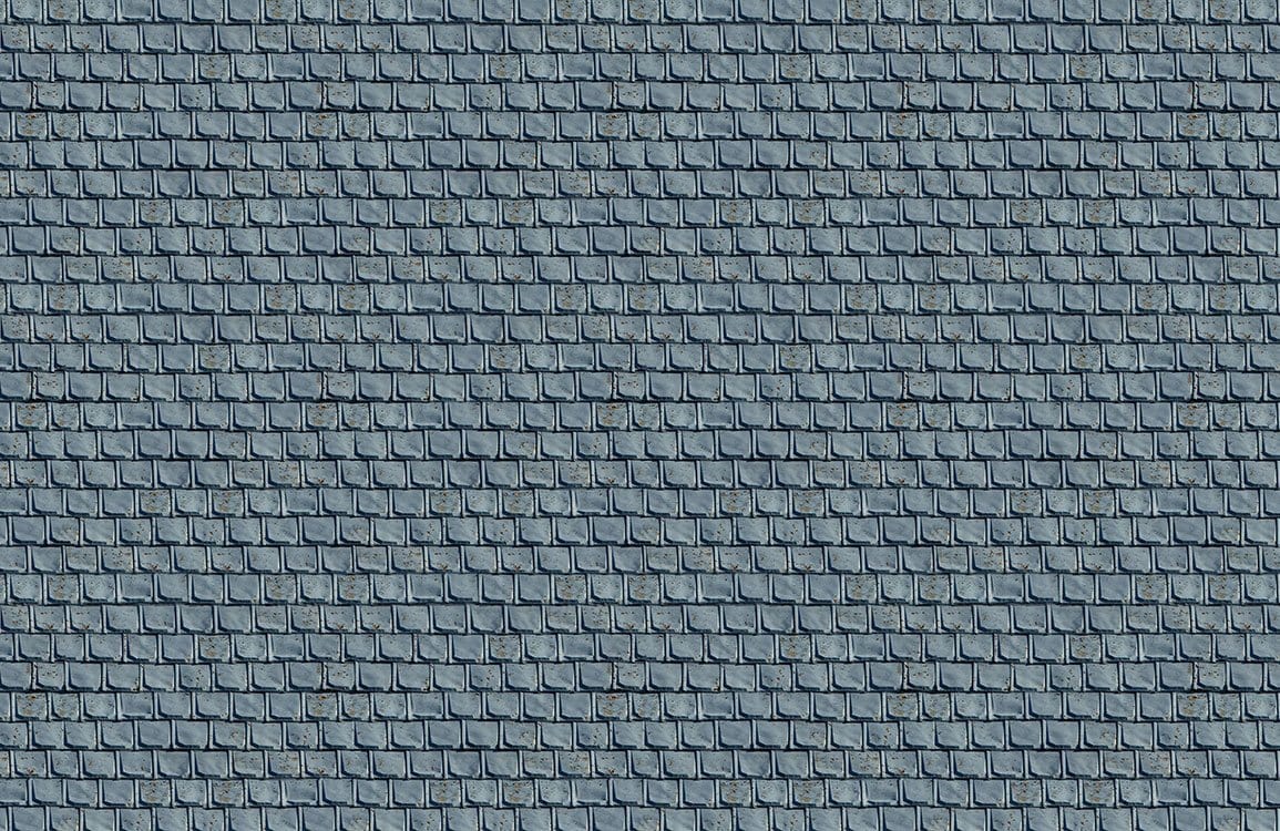 Blue Tile Wallpaper Mural