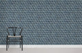 Blue Tile Wallpaper Mural