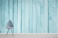 Blue Wood Wallpaper Mural