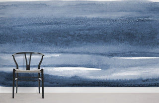 Blue Watercolour Wallpaper Mural