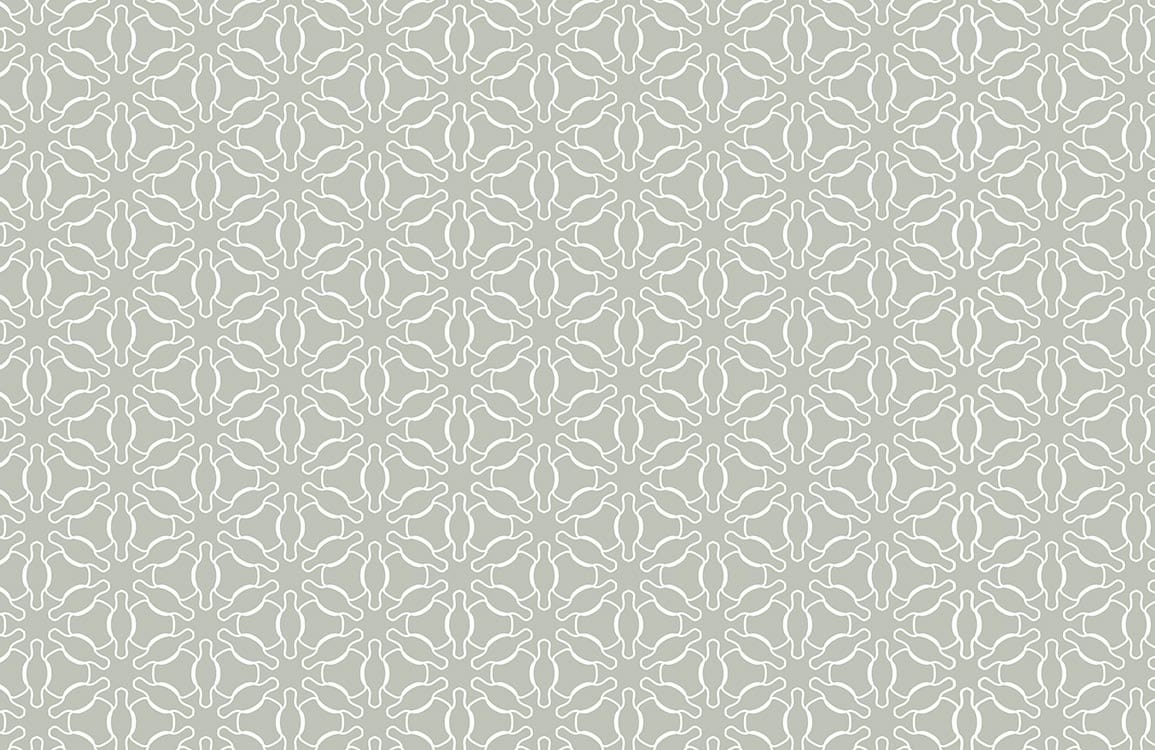 Geometric Flower Wallpaper Mural