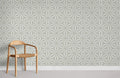 Geometric Flower Wallpaper Mural
