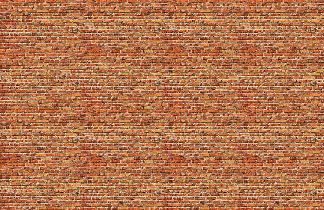 Vintage Brick Wall Effect Wallpaper Rustic Red Industrial Design Decor