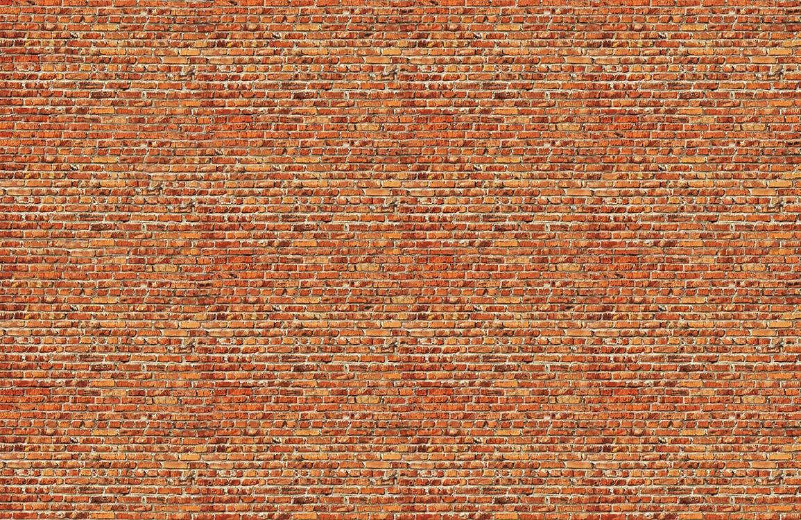 Vintage Brick Wall Effect Wallpaper Rustic Red Industrial Design Decor