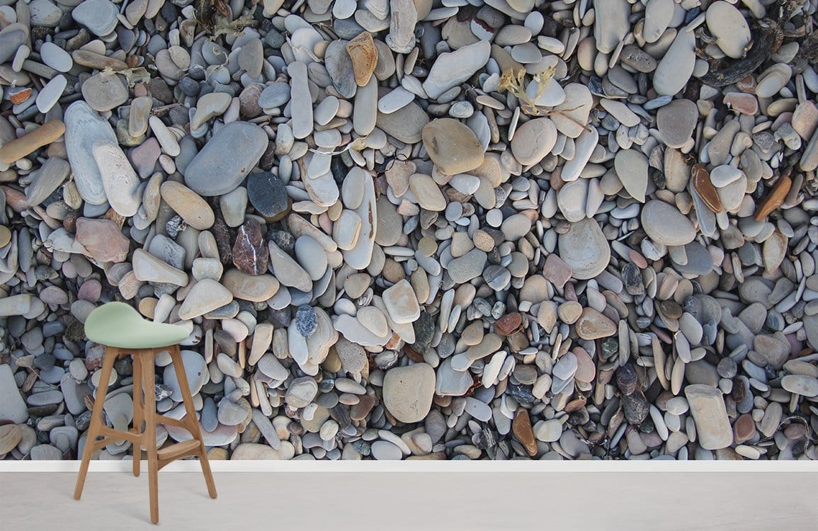 Pastel Stones Wallpaper Mural