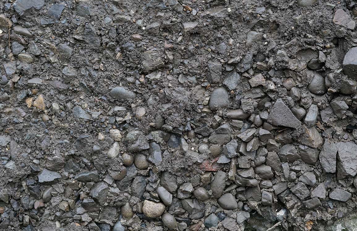 Urban Industrial Stone Texture Grey Wallpaper, Modern Rustic Home Décor Accent