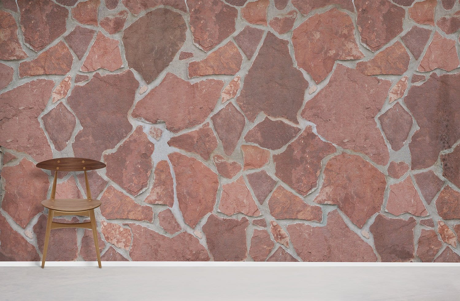 Brown Brick wallpaper mural for bathroom