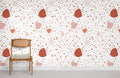 Orange Terrazzo II Wallpaper Mural