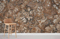 Brown Gravel Wallpaper Mural
