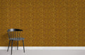 Brown Leaves Wallpaper Mural