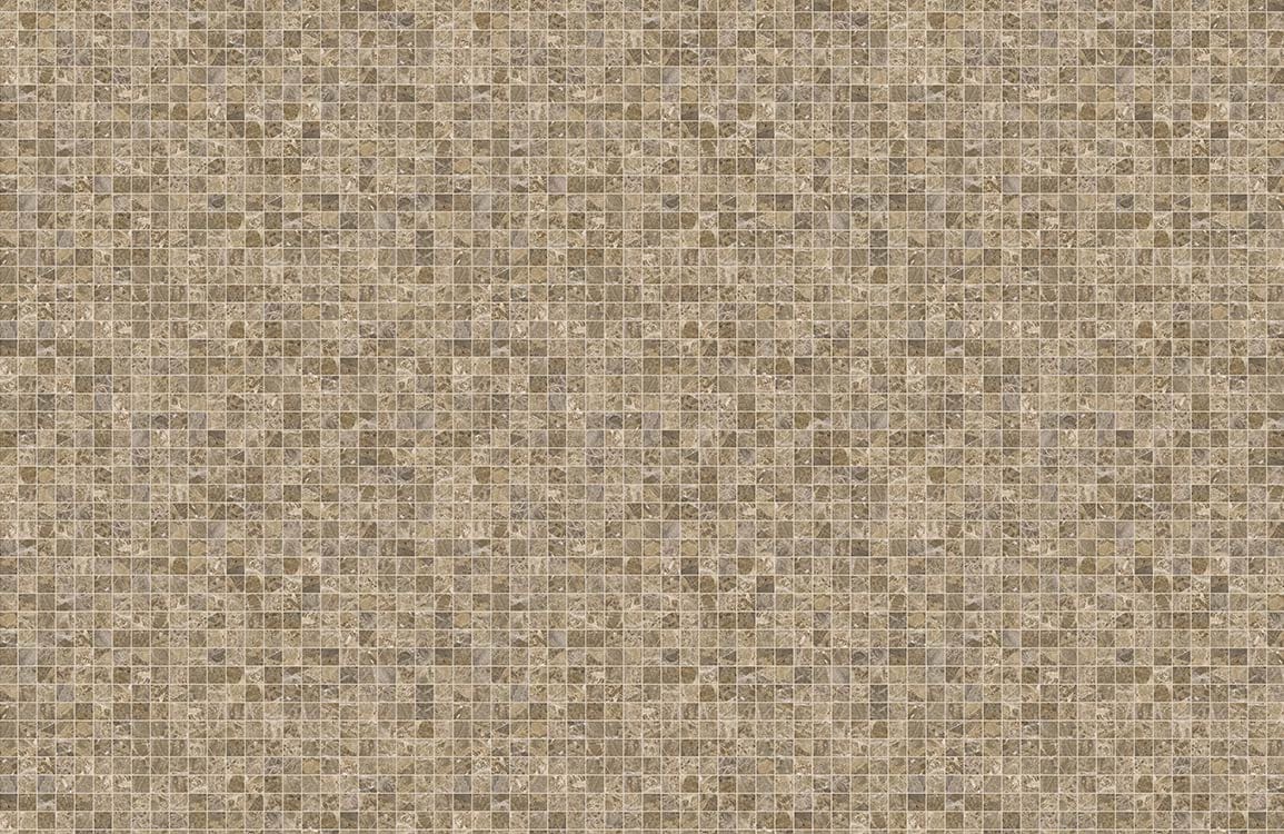 Elegant Rustic Mosaic Beige Textured Pattern Wallpaper for Timeless Home Décor