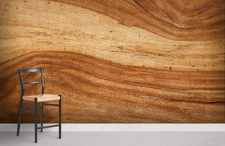 Brown Wood Grain Wallpaper Mural